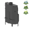 Kép 3/3 - HITZE ALBERO 90X41 VÍZTERES KANDALLÓBETÉT
