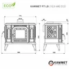Kép 3/8 - KAWMET P7 LB (10,5 KW) ECO ÖNTVÉNY KANDALLÓKÁLYHA