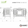 Kép 3/8 - KAWMET P7 PB (10,5 KW) ECO ÖNTVÉNY KANDALLÓKÁLYHA