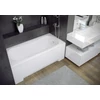 Kép 3/4 - BESCO ARIA fehér színű akril egyenes kád 140x70