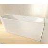 Kép 4/6 - NIWELL AVIORA-R fényes fehér falhoz illeszthető szabadonálló kád jobbos 170x78