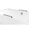 Kép 7/7 - BESCO QUADRO fényes fehér színű akril egyenes kád 155x70
