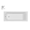 Kép 1/4 - BESCO SHEA SLIM egyenes fehér kád 170x70