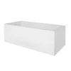 Kép 3/3 - BESCO Egyenes kád előlap - fehér 170x52