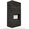 Kép 1/5 - KRATKI FLOKI BOX 8 kW NATURALI NERO GRECO KANDALLÓ KŐ KÜLSŐ, VILÁGOS BELSŐ BURKOLATTAL