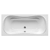 Kép 1/4 - RAVAK Campanula II téglalap alakú fehér akril kád 180x80