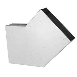 TÉGLALAP CSATORNA KÖNYÖK SÍKBELI 45° 200 X 50 MM