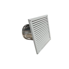 KÜLTÉRI ESŐVÉDŐ RÁCS NÉGYZET 150 MM FESTETT