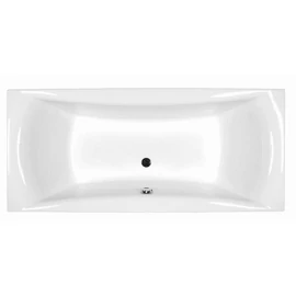 M-ACRYL Amanda fehér színű egyenes akril kád 170x75 kádlábbal és peremrögzítővel