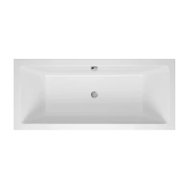M-ACRYL Sabina fehér színű egyenes akril kád 170x75 kádlábbal és peremrögzítővel