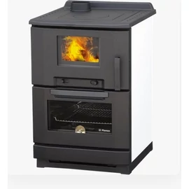 WARNEX Calorex 100 sparhelt öntvény elemekkel fehér színű külső burkolattal