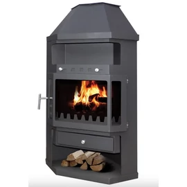 WARNEX Hunor Fantasia panoráma üveges kandalló