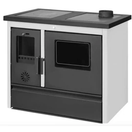 WARNEX Lotus Classic sparhelt fehér színű külső burkolattal