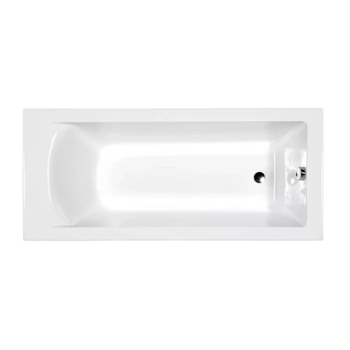 M-ACRYL Fresh fehér színű egyenes akril kád 170x75 kádlábbal és peremrögzítővel 