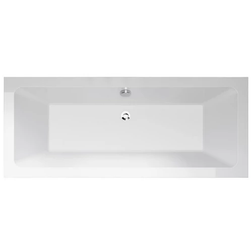 N-SMART Karen fehér színű egyenes akril kád 170x80