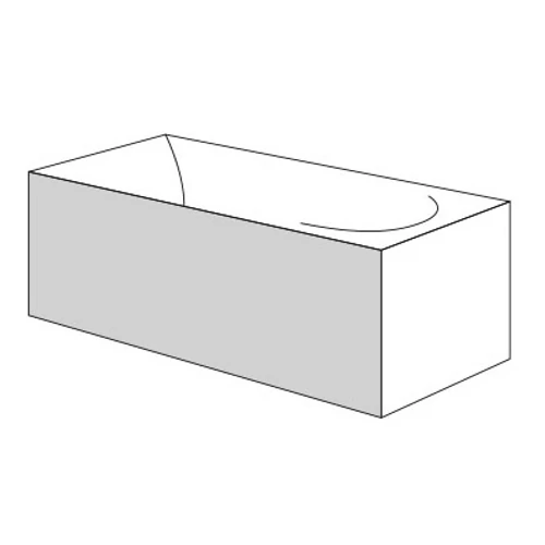 NIWELL PETRA LUX 80 cm kád oldallap