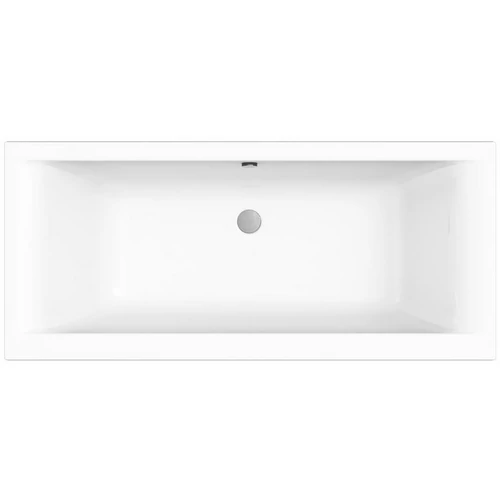 NIWELL Petra lux slim matt fehér egyenes kád 180x80