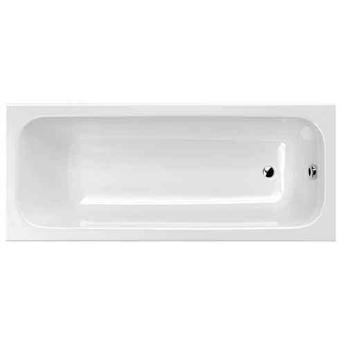 NIWELL Poli fehér színű akril egyenes kád 180x75 