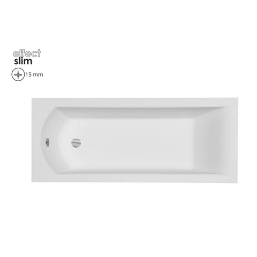 BESCO SHEA SLIM egyenes fehér kád 170x70