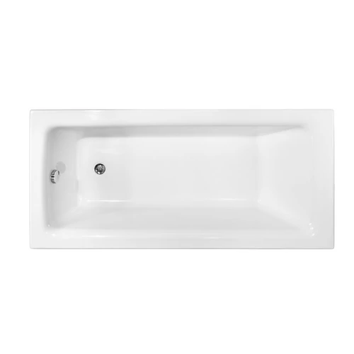 BESCO TALIA fényes fehér színű akril egyenes kád 100x70