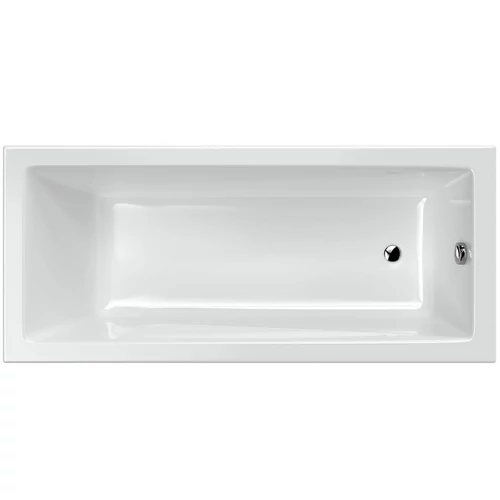 NIWELL Wave fehér színű akril egyenes kád 170x70