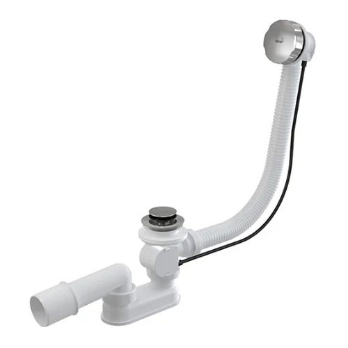 NIWELL NORMAL kád lefolyó és túlfolyó-fém (57)