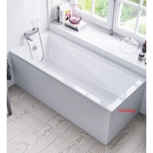 NIWELL Wave, Oceana Lux egyenes kádhoz oldallap (80 cm) 