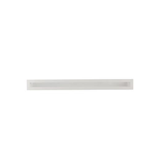 MINIMAL EGYENES SZELLŐZŐRÁCS FEHÉR 700X100 MM