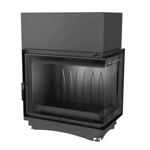  KRATKI AMELIA DECO JOBBOS EGYBENYÍLÓ Oldalüveges kandallóbetét fekete belső burkolattal