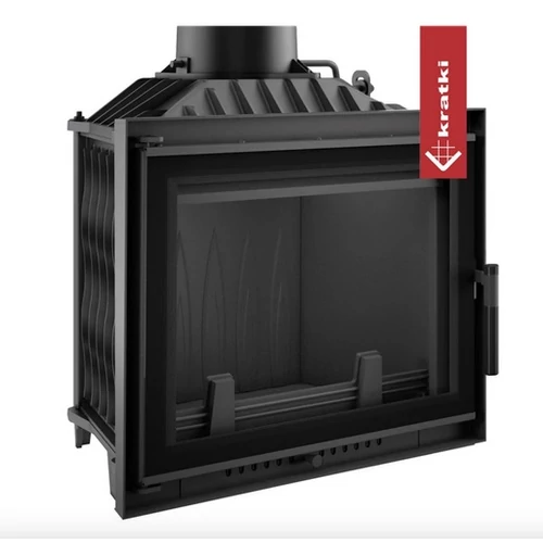 KRATKI ANTEK 10 DECO Kandallóbetét sötétített üveggel 