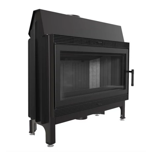 KRATKI BLANKA 910 Síküveges kandallóbetét fekete belső burkolattal