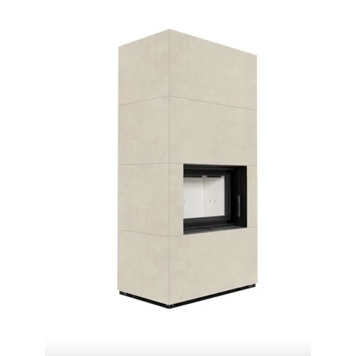 KRATKI FLOKI BOX 8 kW FOKOS SALE KANDALLÓ KŐ KÜLSŐ, VILÁGOS BELSŐ BURKOLATTAL