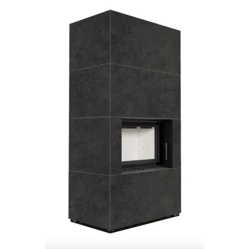 KRATKI FLOKI BOX 8 kW GRAFIT KANDALLÓ KŐ KÜLSŐ, VILÁGOS BELSŐ BURKOLATTAL