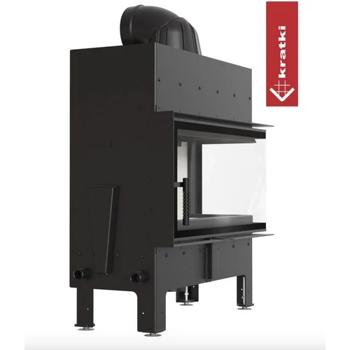 KRATKI FLOKI L JOBBOS Oldalüveges kandallóbetét világos belső burkolattal