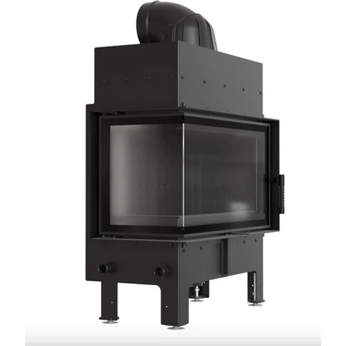 KRATKI FLOKI M BALOS Oldalüveges kandallóbetét fekete belső burkolattal