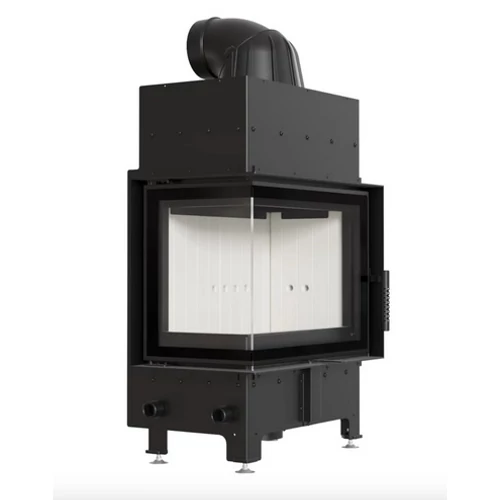 KRATKI FLOKI balos oldalüveges kandallóbetét fehér belső burkolattal