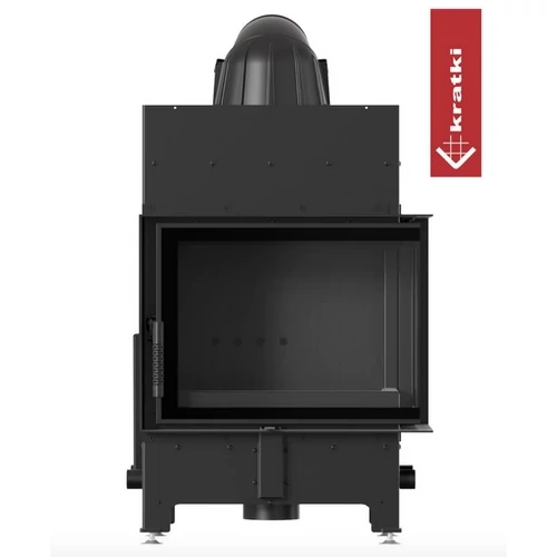 KRATKI FLOKI jobbos oldalüveges kandallóbetét fekete belső burkolattal