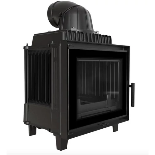 KRATKI FRANEK 10 DECO Síküveges öntvény kandallóbetét