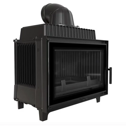 KRATKI FRANEK 14 DECO Síküveges kandallóbetét