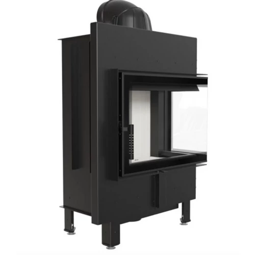 KRATKI LUCY 12 SLIM JOBBOS Oldalüveges kandallóbetét világos belső burkolattal