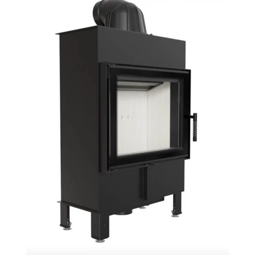 KRATKI LUCY 12 SLIM Síküveges kandallóbetét világos belső burkolattal