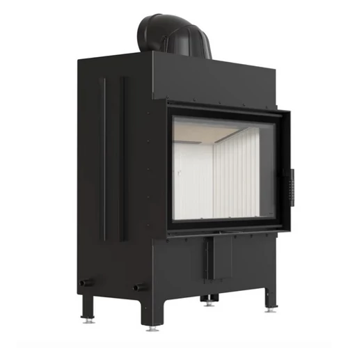 KRATKI LUCY 14 NEW Síküveges kandallóbetét világos belső burkolattal