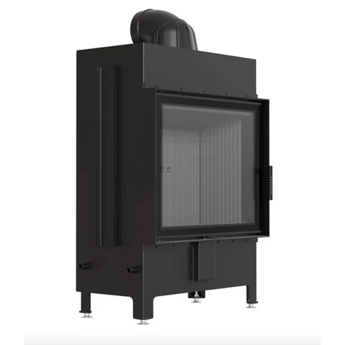 KRATKI LUCY 15 NEW Síküveges kandallóbetét fekete belső burkolattal