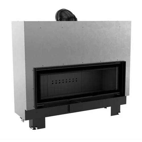 KRATKI MB 120 LIFTES Kandallóbetét fekete belső burkolattal