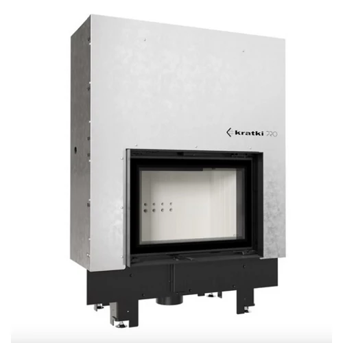 KRATKI MBM 10 LIFTES Síküveges kandallóbetét világos belső burkolattal 