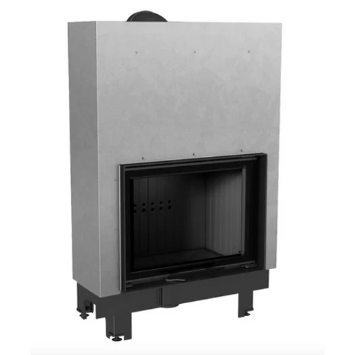 KRATKI MBM 10 LIFTES Síküveges kandallóbetét fekete belső burkolattal 