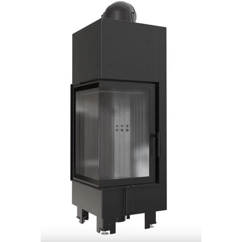 KRATKI MBN 680 BALOS Oldalüveges kandallóbetét fekete belső burkolattal