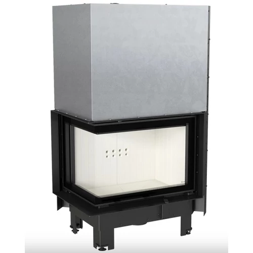 KRATKI MBZ BALOS LIFTES Oldalüveges kandallóbetét világos belső burkolattal