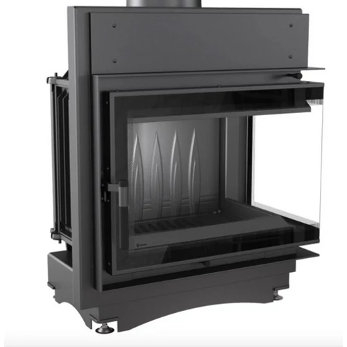 KRATKI MAJA DECO JOBBOS EGYBENYÍLÓ Oldalüveges kandallóbetét 200 mm füstcsőcsonk átmérővel