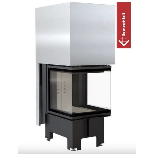 KRATKI NBC 8 Három oldalas üvegezéssel világos belső burkolattal